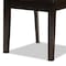 Baxton Studio Ani Modern and Contemporary Dark Brown Finished Wood 7-Piece Dining Set 183-11430-10519-Zoro - alternate 5
